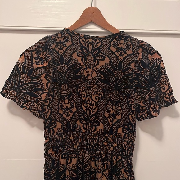 Anthropologie The Somerset Maxi Dress Velvet Edition Size XS - Picture 10 of 14